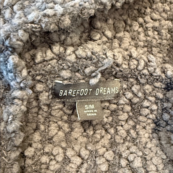 Barefoot Dreams Hooded Cardigan - Size S/M - Picture 3 of 4